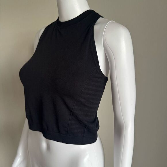 Zella Sports Bra Racerback Top Black - Picture 1 of 6